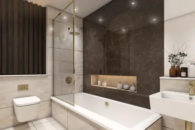 Фото ванной комнаты совмещенной с санузлом в хорошем качестве