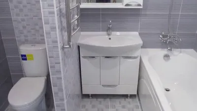 Фотографии ванной комнаты с минималистическим дизайном