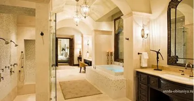 Ванная комната с элементами греческого стиля: фотографии и дизайн
