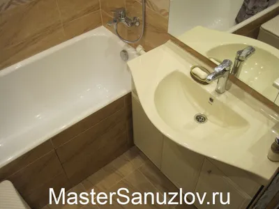 HD фото ванной комнаты в коричневых оттенках