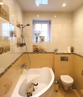 Фото ванной комнаты в морском стиле с использованием природных материалов