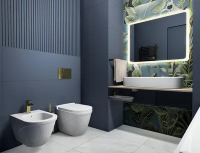 Ванная комната с морскими мотивами: фото вдохновение