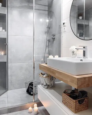 Фото ванной комнаты в скандинавском стиле: выберите свою идеальную композицию