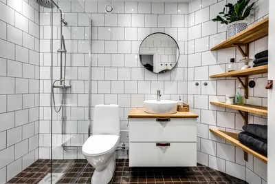 Фото ванной комнаты в скандинавском стиле: выберите свой идеальный дизайн