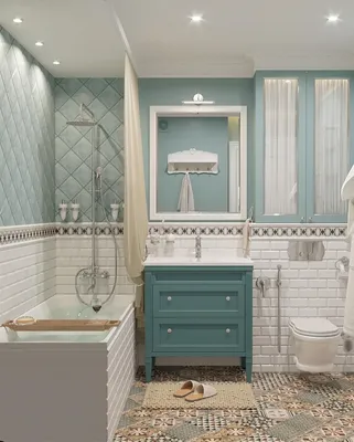 Ванная комната в стиле прованс: новые фото