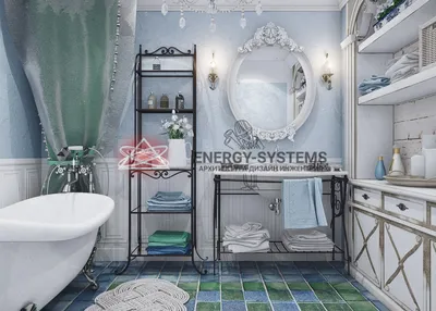 Ванная комната в стиле прованс: романтический дизайн
