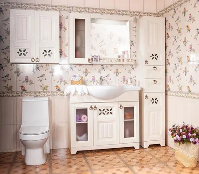 Фото ванной комнаты в стиле прованс: классический интерьер