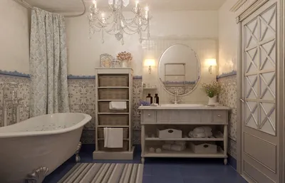 Ванная комната в стиле прованс: вдохновение для создания идеального интерьера