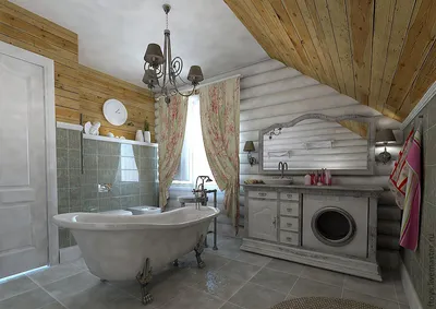 Ванная комната в прованском стиле: идеи и вдохновение