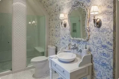 Уют и элегантность ванной комнаты в стиле прованс