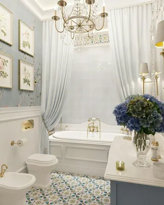 Фото ванной комнаты в провансальском стиле: идеи для декорирования