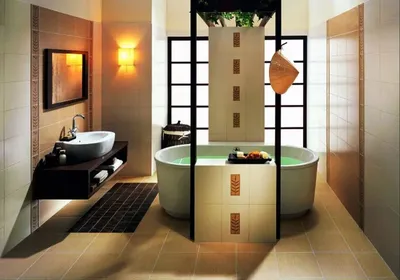 Восточная красота: ванная комната в восточном стиле