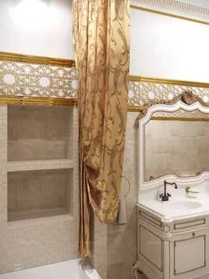 Фотк в восточном стиле для ванной комнаты
