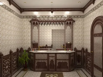 Уникальные фото в восточном стиле для ванной комнаты