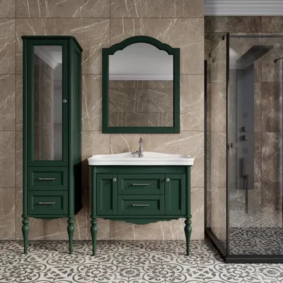 Фото ванной комнаты в зеленом цвете: лучшие фотографии