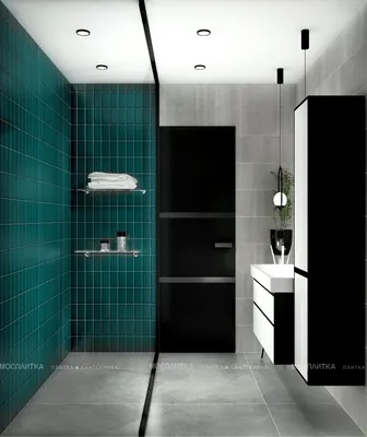 Фото ванной комнаты в зеленом цвете: интересные детали интерьера