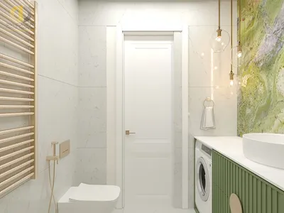 Ванная комната в зеленом цвете - фото идеи для стильного интерьера