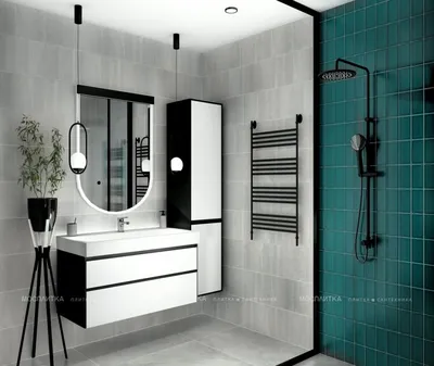 Зеленая ванная комната: фото, дизайн и комфорт