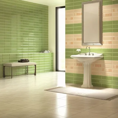 HD изображения ванной комнаты в зеленом стиле в формате png