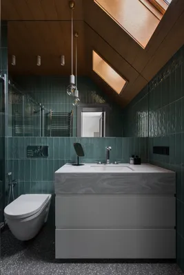4K фото ванной комнаты в зеленом цвете в формате webp