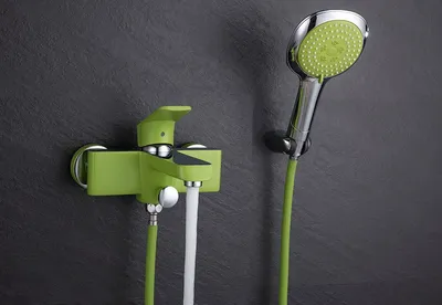 Full HD фотографии ванной комнаты в зеленых оттенках 2024 года