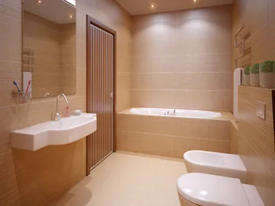 Фото ванной комнаты с использованием естественного света