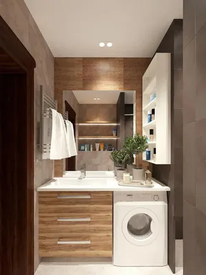 Ванная комната с минималистичным дизайном и светлыми оттенками