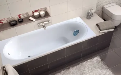 Фото ванны из искусственного камня для ванной комнаты в стиле прованс