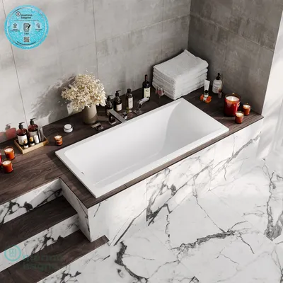 Уникальные ванны из искусственного камня для вашей ванной комнаты