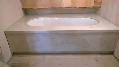 Фото ванны из искусственного камня, которые вдохновят вас