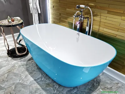 Арт-фото ванны из искусственного камня