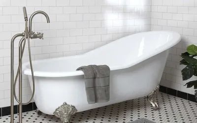 Уникальные дизайны ванн на ножках для вашей ванной комнаты