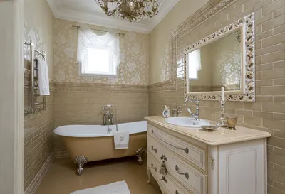 Изображения ванных комнат классического стиля в хорошем качестве для скачивания