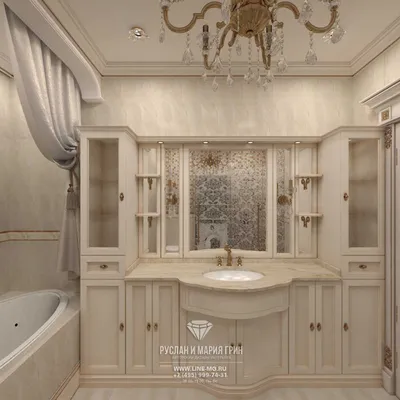 Фотографии классических ванных комнат, которые вдохновят вас