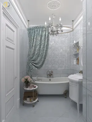 Классический стиль в ванной комнате: фото идеи