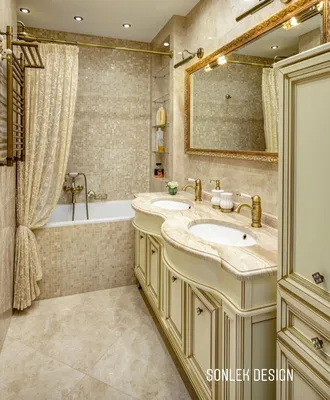 Фотографии классических ванных комнат, чтобы создать идеальный интерьер