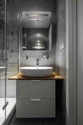 Новые идеи для ванных комнат в стиле хай тек: фото и картинки
