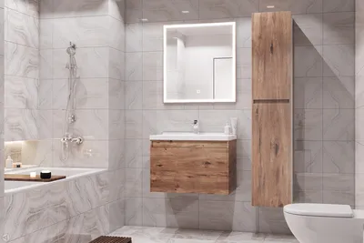 Ванные комнаты в стиле хай тек: фото и функциональность