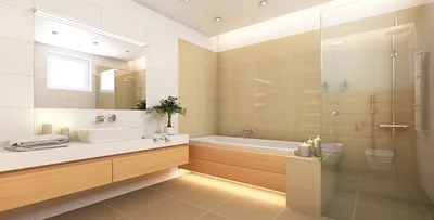 Фото ванных комнат, где технологии и стиль соединяются