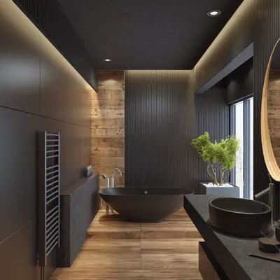 Хай тек дизайн ванных комнат: фотографии и современные тенденции