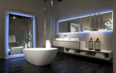 Фотографии ванных комнат в стиле хай тек в хорошем качестве