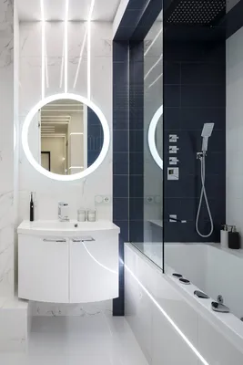 Фото ванных комнат в стиле хай тек: скачать в HD качестве