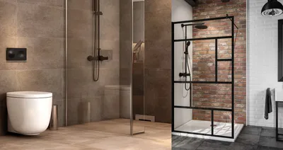 Идеальное сочетание стиля лофт в ванной комнате