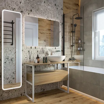 Лофт-дизайн ванной: современные тренды