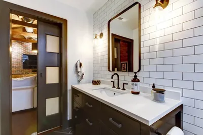 Лофт-дизайн ванной: минимализм и функциональность
