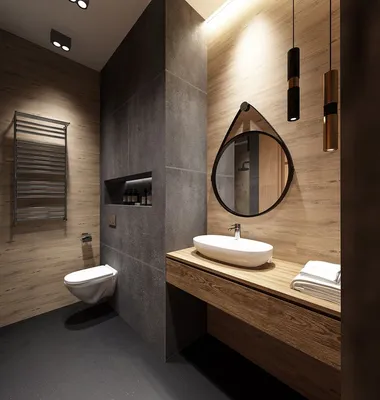 Ванные комнаты в стиле лофт: современные идеи для уютного интерьера