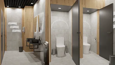 WebP арт ванных комнат в стиле лофт