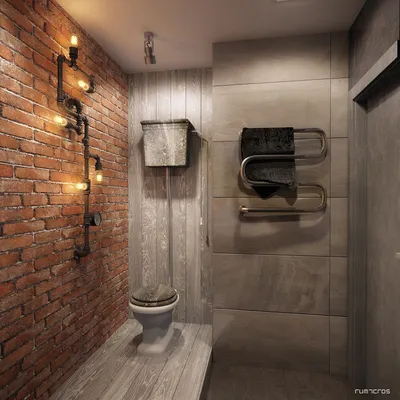 Скачать фото ванных комнат в стиле лофт бесплатно - Instagram
