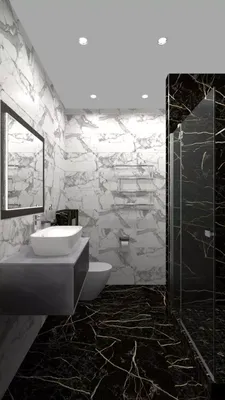 Фотографии ванных комнат с плиткой в минималистическом стиле