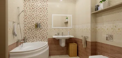Фото ванных комнат в бежевых тонах: стильные и уютные интерьеры.